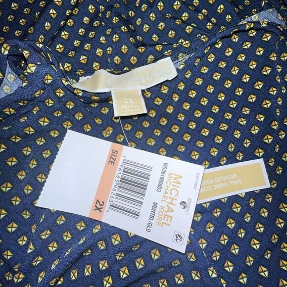 Michael Kors | NWTs Sleeveless Jumpsuit w Tie at Side Size 2X - Picture 7 of 11